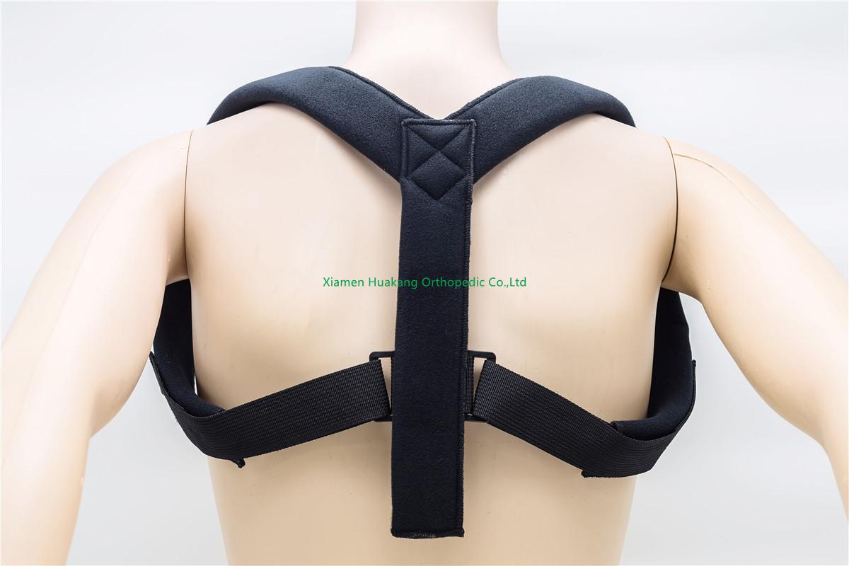 Dukungan leher dan bahu untuk korektor postur