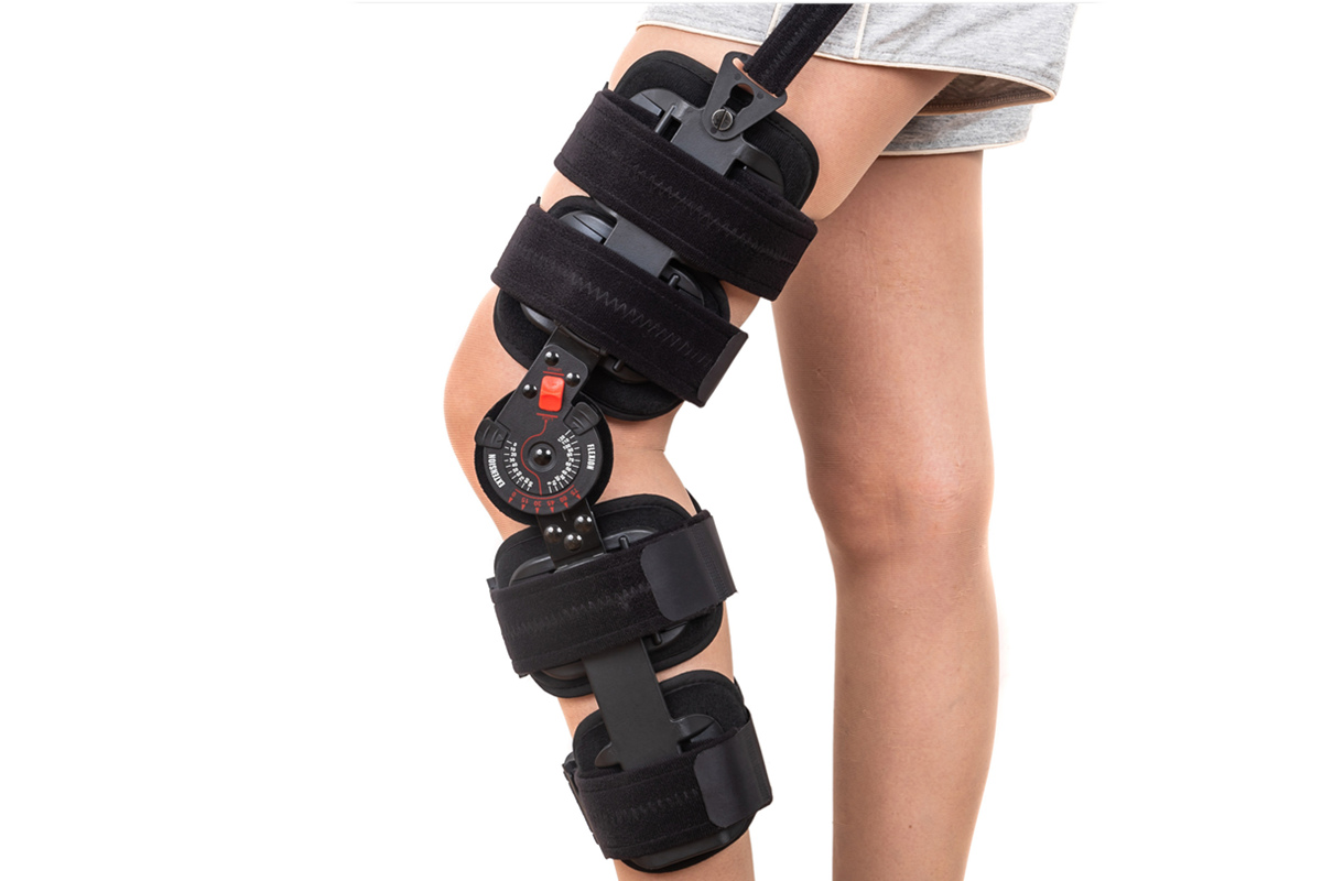 Penjepit Immobilizer Lutut yang Dapat Disesuaikan